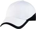 pro casquette sports publicitaire blanc  noir