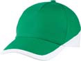 pro casquette sports publicitaire vert  blanc