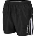 short personnablisable sport homme noir  blanc