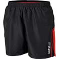 short personnablisable sport homme noir  rouge