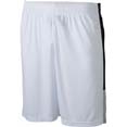 short personnalisable homme sport blanc  noir