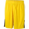 short personnalisable homme sport jaune  blanc