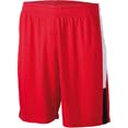 short personnalisable homme sport rouge  blanc