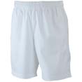 short publicitaire personnalise sport blanc 