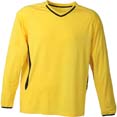 t shirt enfant sport publicitaire jaune  noir