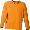 t shirt enfant sport publicitaire orange  noir