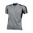 t shirt sport cycliste personnalisable argent  noir