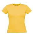 t shirt sport femme personnalise jaune 