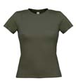 t shirt sport femme personnalise khaki 