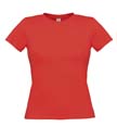 t shirt sport femme personnalise rouge 