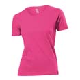 t shirt sport femme pub fuschia 