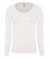 t shirt sport fille publicitaire blanc 