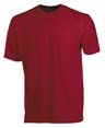 t shirt sport flocage rouge 