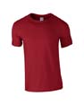 t shirt sport gildan eco rouge 