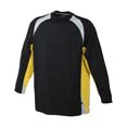 t shirt sport goal publicitaire jaune  noir