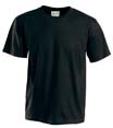 t shirt sport imprime noir 