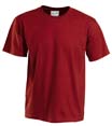 t shirt sport imprime rouge 