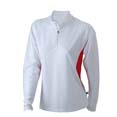 t shirt sport logo entreprises blanc  rouge