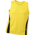 t shirt sport marquage entreprise jaune  noir