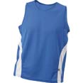 t shirt sport marquage entreprise royal  blanc