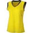 t shirt sport personnalisable cybjn469 jaune 