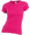 t shirt sport pub femme fuschia 