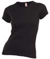 t shirt sport pub femme noir 