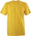 t shirt sport publicitaire entreprises jaune 