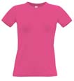 t shirt sport publicitaire femme fuchsia 