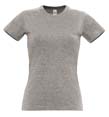 t shirt sport publicitaire femme gris 