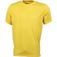 t shirt sport publicitaire pas cher jaune 