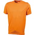 t shirt sport publicitaire pas cher orange 