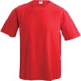 t shirt sports marquage entreprise rouge 