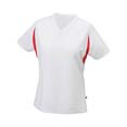 t shirt sports marquage entreprises blanc  rouge