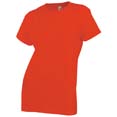 t shirt sports personnalises femme rouge 