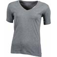 t shirt sports publicitaires col v femme gris_chine 