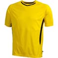 t shirts sport cybjn337k jaune  noir