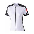 tee shirt sport cycliste publicitaire blanc 