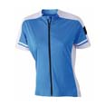 tee shirt sport cycliste publicitaire bleu_cobalt 