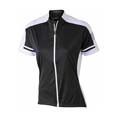 tee shirt sport cycliste publicitaire noir 