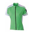 tee shirt sport cycliste publicitaire vert 