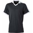 tee shirt sport impression logos noir  blanc