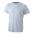 tee shirt sport logo entreprise blanc  blanc