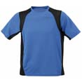 tee shirt sport marquage entreprise royal  noir