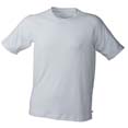 tee shirt sport marquage logos blanc 