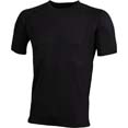tee shirt sport marquage logos noir 