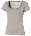 tee shirt sport publicitaire entreprises gris 