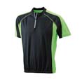 tee shirt sport publicitaire noir  lime