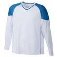 tee shirt sports homme cybjn382k blanc  royal