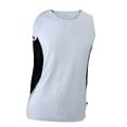 tee shirt sports logo entreprises blanc  noir